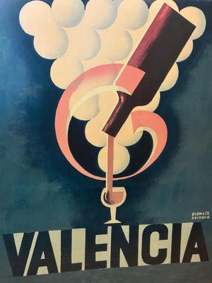 Framed Francis Bernard Lithograph Poster (LR-ES)