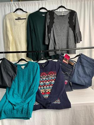 Lot E 338 Levi’s & Tommy Hilfiger Woman’s Lot (XL)