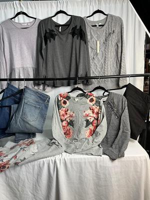 Lot E 342 Shades of Grey Women’s Clothing Lot (