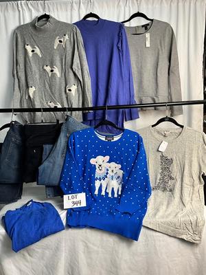 Lot E 344 Land’s End Women’s Clothing Lot (XL)