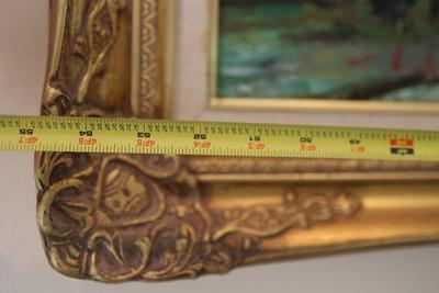 Framed Original Painting on Canvas