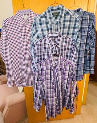 NICE MEN’S XL BUTTON UP SHIRTS