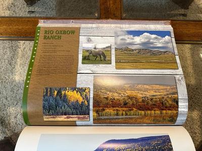 LARGE BOOK "RANCHES OF COLORADO" BY JOHN FIELDER