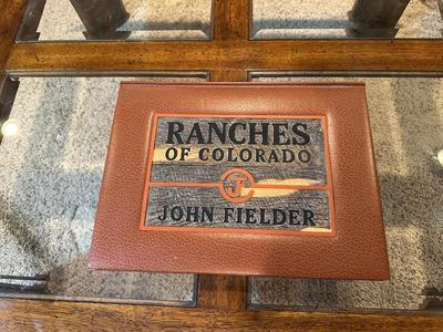 LARGE BOOK "RANCHES OF COLORADO" BY JOHN FIELDER