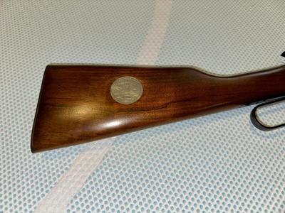 WINCHESTER MODEL 94, 30 - 30 LEVER ACTION * 75TH WYOMING ANNIVERSARY * HAS NEVER BEEN FIRED