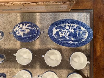 LITTLE HOSTESS CHILD'S CHINA PLAY TEA SET