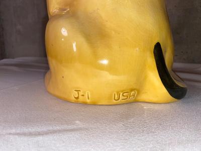 VINTAGE BASSET HOUND COOKIE JAR