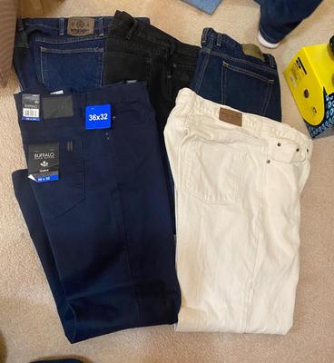 MENS JEANS 36x32