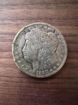 Morgan Silver Dollars (Lot of 2) 1886 1887
