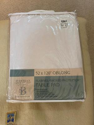 84x68 KENWOOD WOOL BLANKET AND NEW TABLE PAD