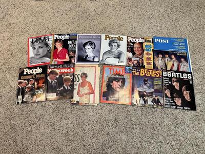 THE BEATLES, PRINCESS DIANA AND MORE