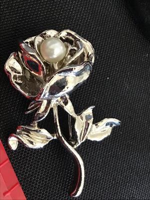 Vintage Rose Brooch