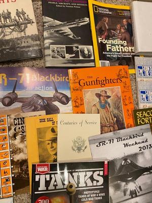 BOOKS ON MILITARY AND FIREARMS