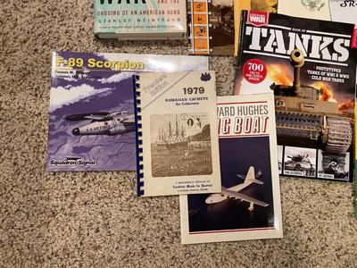 BOOKS ON MILITARY AND FIREARMS