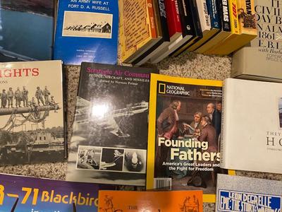 BOOKS ON MILITARY AND FIREARMS