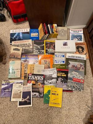 BOOKS ON MILITARY AND FIREARMS