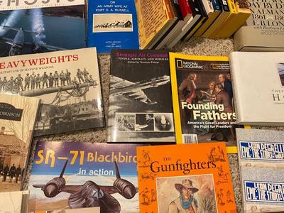 BOOKS ON MILITARY AND FIREARMS