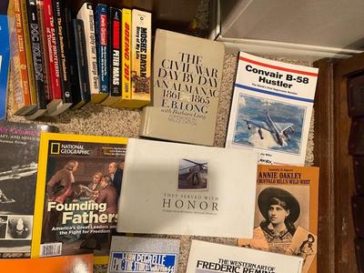 BOOKS ON MILITARY AND FIREARMS