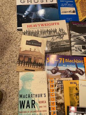BOOKS ON MILITARY AND FIREARMS
