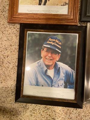FRAMED PICTURES OF RONALD REGAN