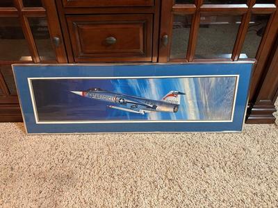 SIGNED AND NUMBERED PRINT AND PHOTOGRAPH