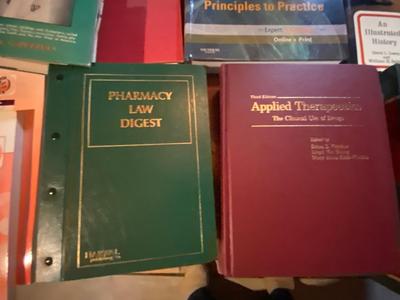 PHARMACEUTICAL BOOKS