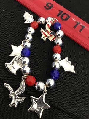 4 July Charm Bracelet