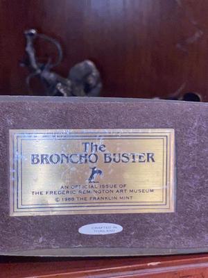 1988 FREDRICK REMINGTON ART MUSEUM “ THE BRONCO BUSTER”