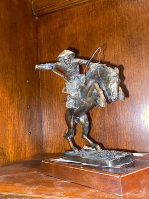 1988 FREDRICK REMINGTON ART MUSEUM “ THE BRONCO BUSTER”