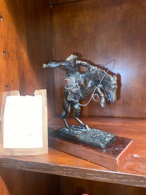 1988 FREDRICK REMINGTON ART MUSEUM “ THE BRONCO BUSTER”
