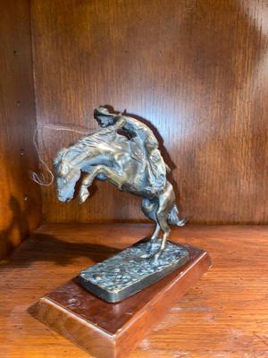 1988 FREDRICK REMINGTON ART MUSEUM “ THE BRONCO BUSTER”