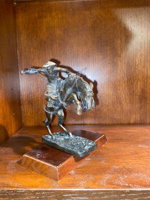 1988 FREDRICK REMINGTON ART MUSEUM “ THE BRONCO BUSTER”