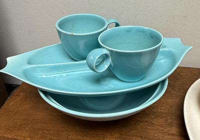 Mid Century Modern California Vernonware and Canonsburg Metlox Pottery Dishes, Bowls, and more