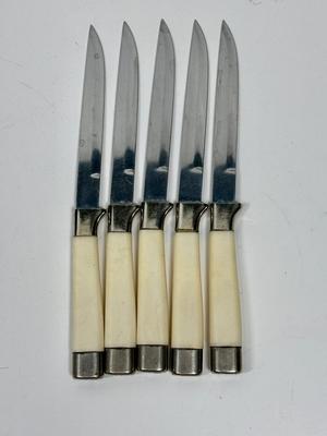 Set of 5 Riviera Concave Stainless Steel Knives