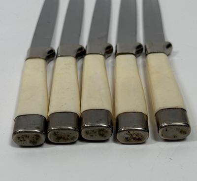Set of 5 Riviera Concave Stainless Steel Knives