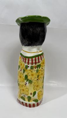 Vintage 1980’s Bella Casa “Daisy” Susan Paley By Ganz Hand Painted Ceramic Vase