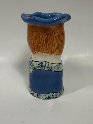 Bella Casa Ganz Ceramic Vase KATE by SUSAN PALEY 5" tall