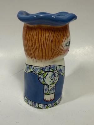 Bella Casa Ganz Ceramic Vase KATE by SUSAN PALEY 5" tall