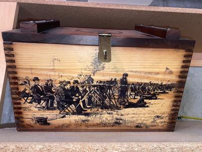 NATIONAL RIFLE ASSOCIATION OF AMERICA WOODEN CRATE
