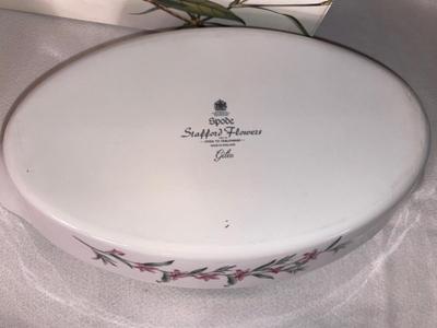 BEAUTIFUL SPODE “STAFFORD FLOWERS” OVENWARE FROM ENGLAND