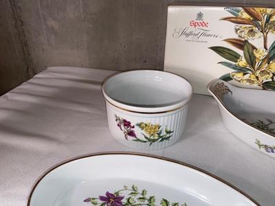 BEAUTIFUL SPODE “STAFFORD FLOWERS” OVENWARE FROM ENGLAND