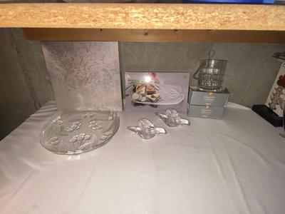 MORE CRYSTAL AND GLASS