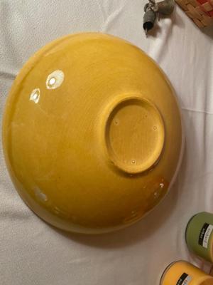CHIP AND DIP DISH, SERVING TRAY, CANDLES IN JARS AND LONGABERGER BASKET