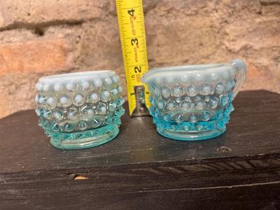 Blue Opalescent Pieces