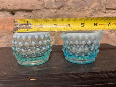 Blue Opalescent Pieces