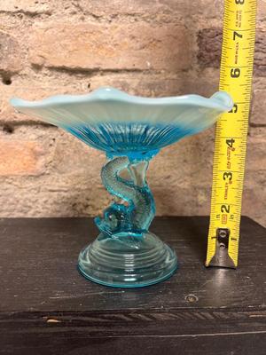 Blue Opalescent Pieces