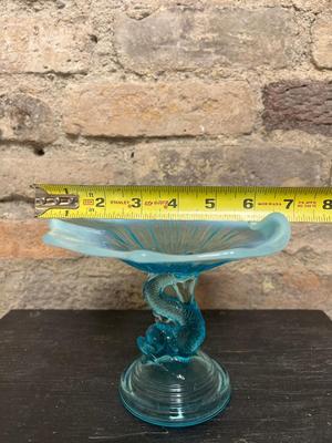 Blue Opalescent Pieces