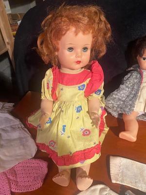 VERY VINTAGE DOLLS, CLOTHES AND QUILTS