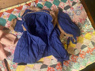 VERY VINTAGE DOLLS, CLOTHES AND QUILTS