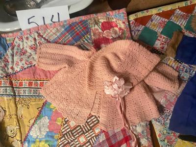 VERY VINTAGE DOLLS, CLOTHES AND QUILTS